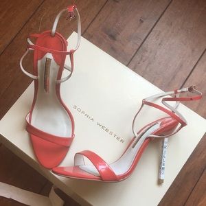New Sophia Webster heart killers sandals 38 1/2, 8